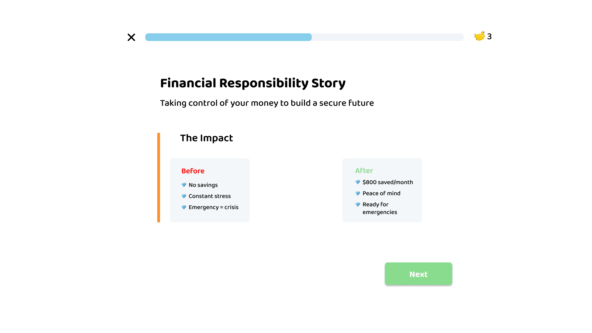 Personalized assignments interface