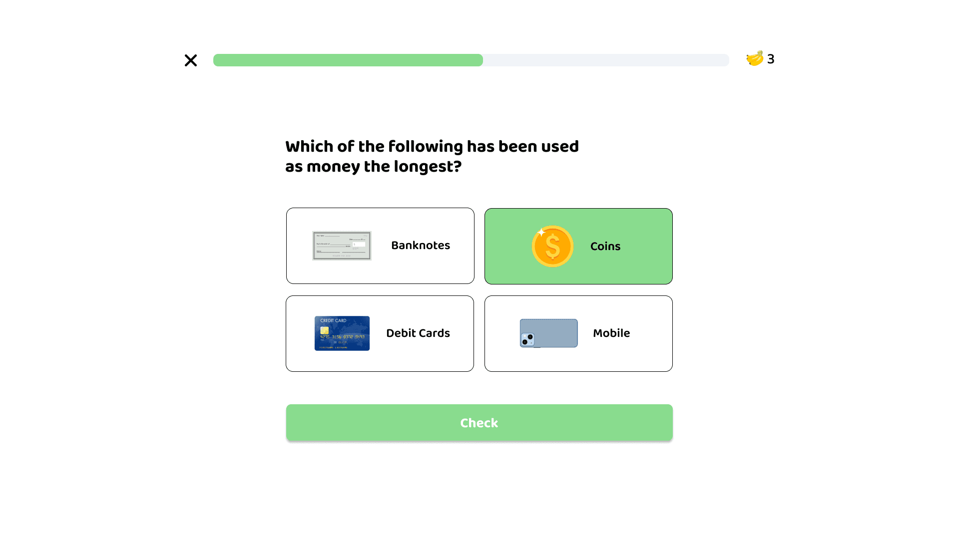 Standards-aligned curriculum interface